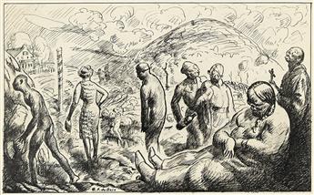 GUY PENE DU BOIS (1884 - 1958) The Gay Faulkner Landscape.                                                                                       
